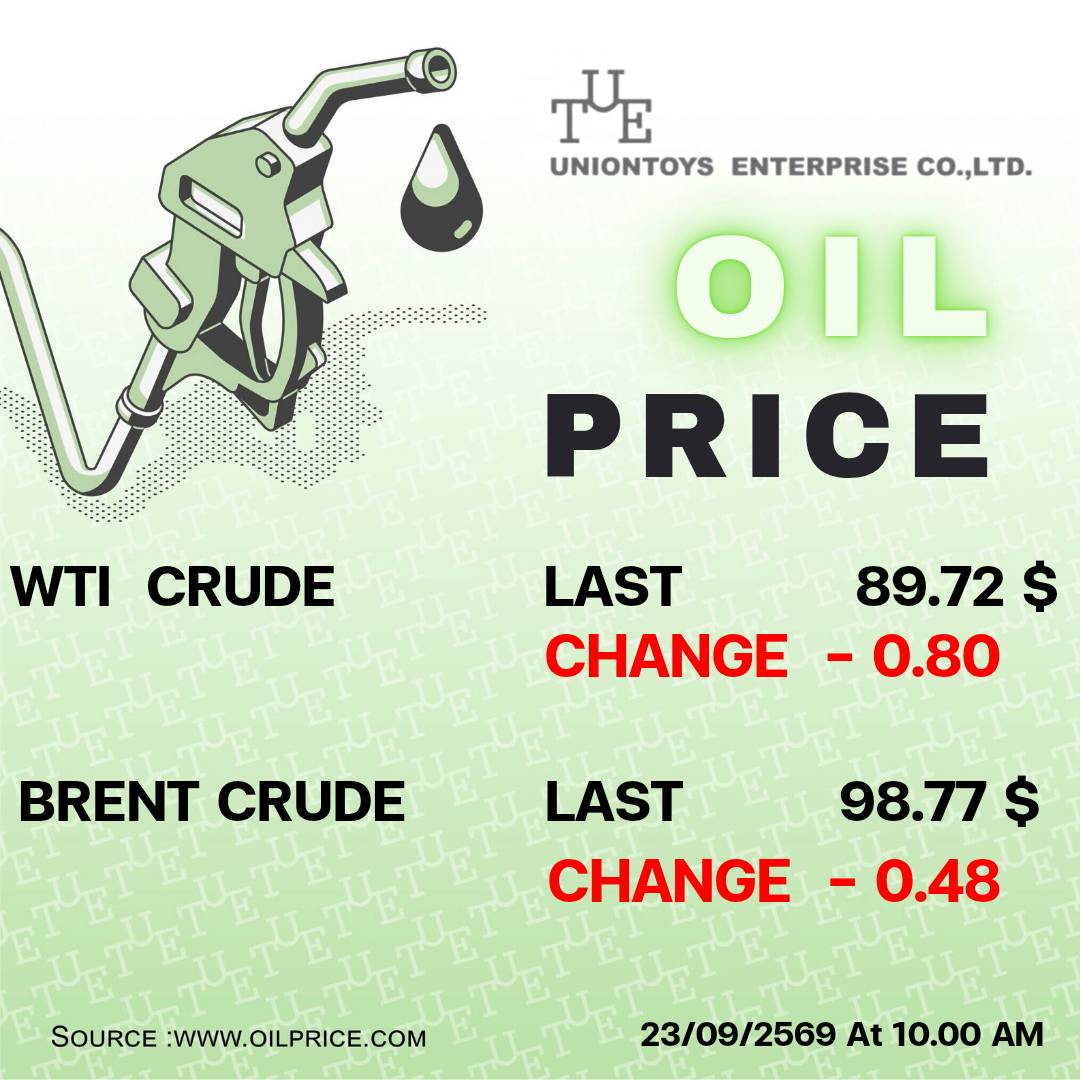 Uniontoys Oil Price Update - 24-09-2026