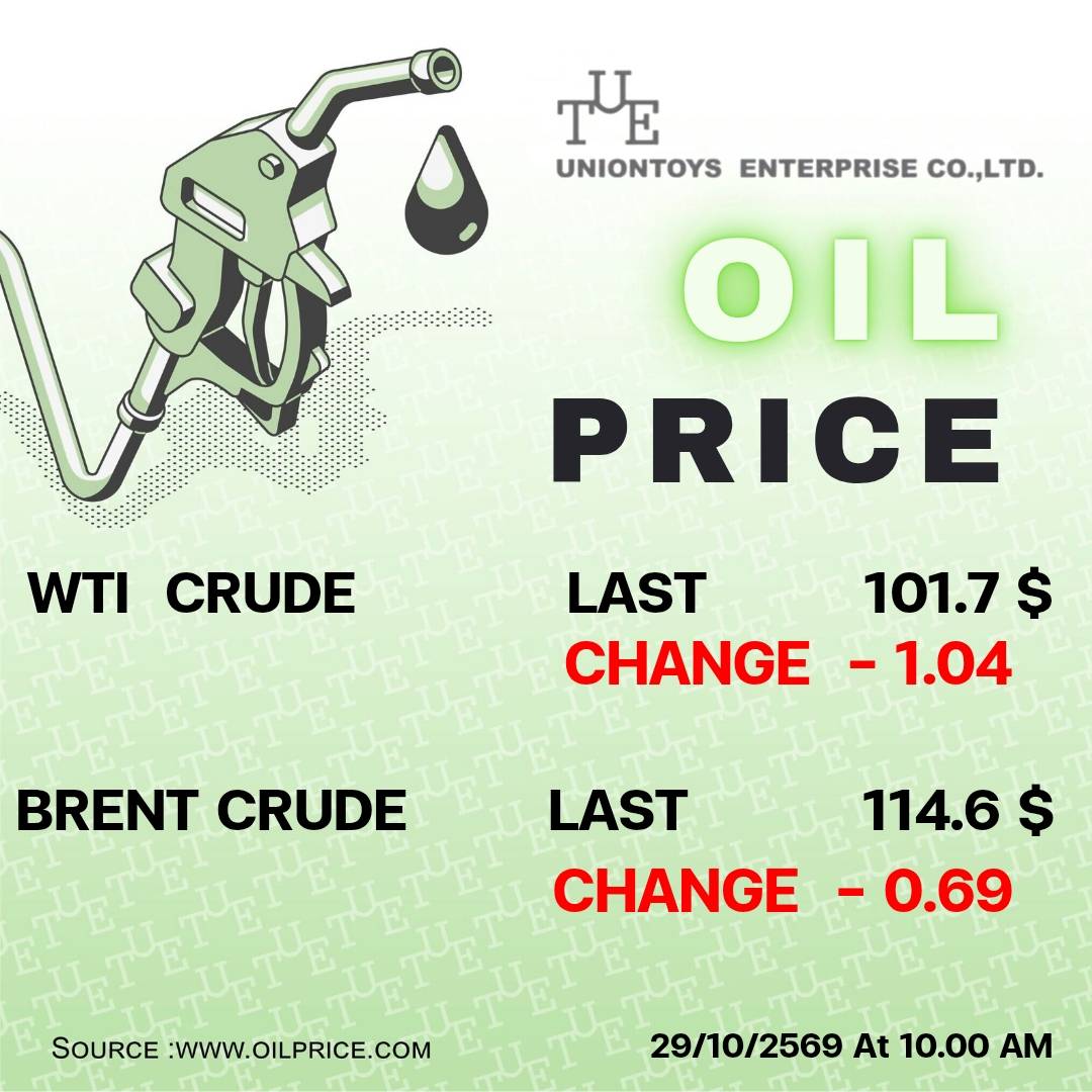 Uniontoys Oil Price Update - 29-10-2026